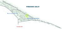 Zemljevid naselij Laura in Riva pri Crvenem vrhu
